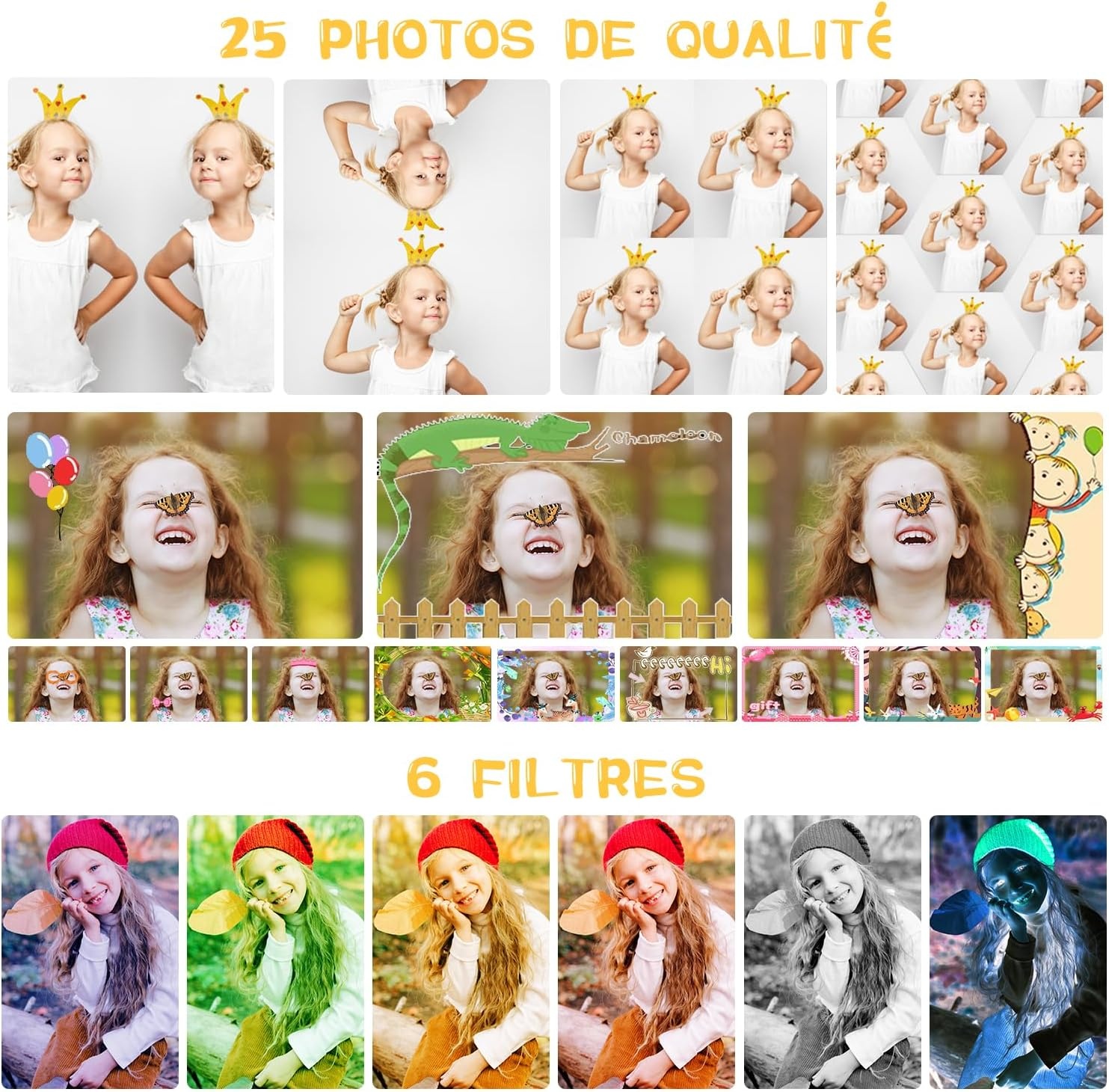 Appareil photo numérique enfant HD 1080P - Jusqu'à 32% de remise