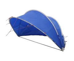 Vidaxl Dôme de piscine pliable 336x322x160 cm - Bleu - Jusqu'à 35% de réduction