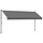 Store banne rétractable 400x150 cm anthracite - Jusqu'à 35% de remise
