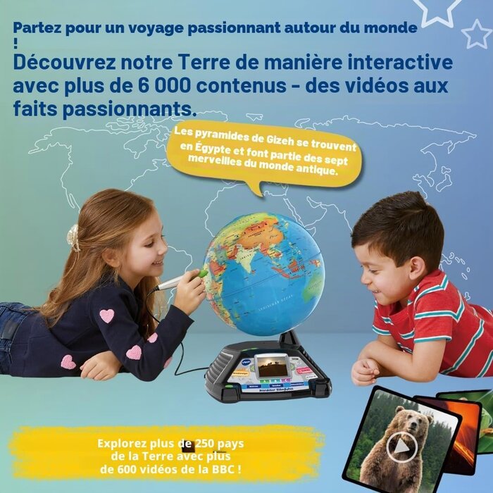 Globe Terrestre Interactif Éducatif - Jusqu'à -34% sur une sélection
