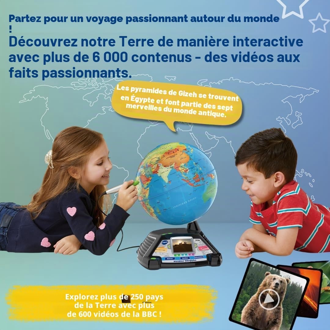 Globe Terrestre Interactif Éducatif - Jusqu'à -34% sur une sélection