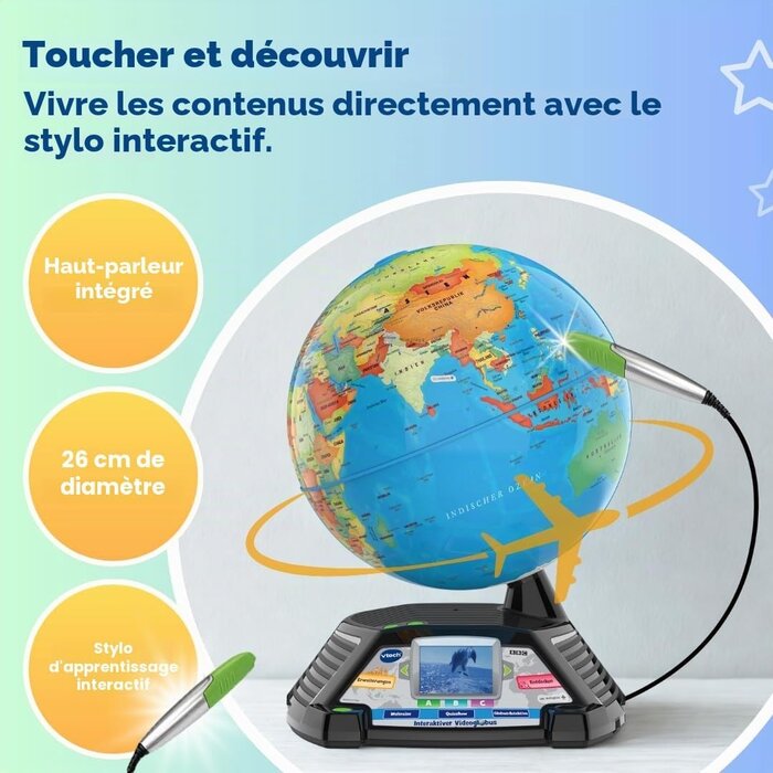 Globe Terrestre Interactif Éducatif - Jusqu'à -34% sur une sélection