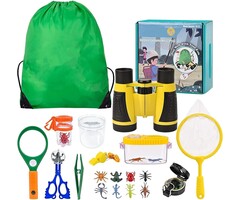 Kit d'Exploration Enfant 22 Pièces - Aventure Nature - Jusqu'à 30% de remise