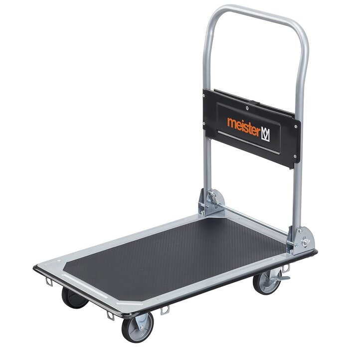 Chariot de transport pliable 150 kg avec frein - Jusqu'à -34%