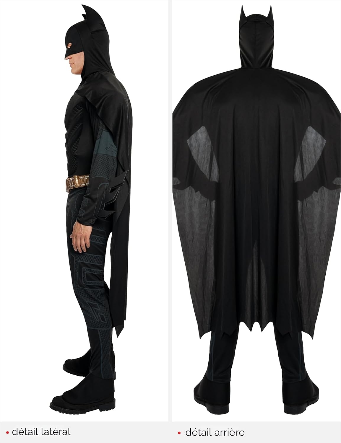 Costume de Batman Dark Knight pour Homme - XL - Jusqu'à -33% de remise
