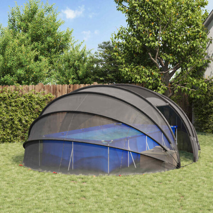 Dôme de piscine 538x440x204cm - Abri de jardin - Jusqu'à -49% de remise