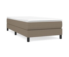 Vidaxl Cadre de lit taupe 90x190 cm - Jusqu'à 49% de remise