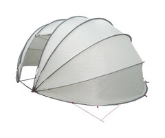 Vidaxl Dôme de piscine pliable 538 cm - Gris - Jusqu'à -50% de remise