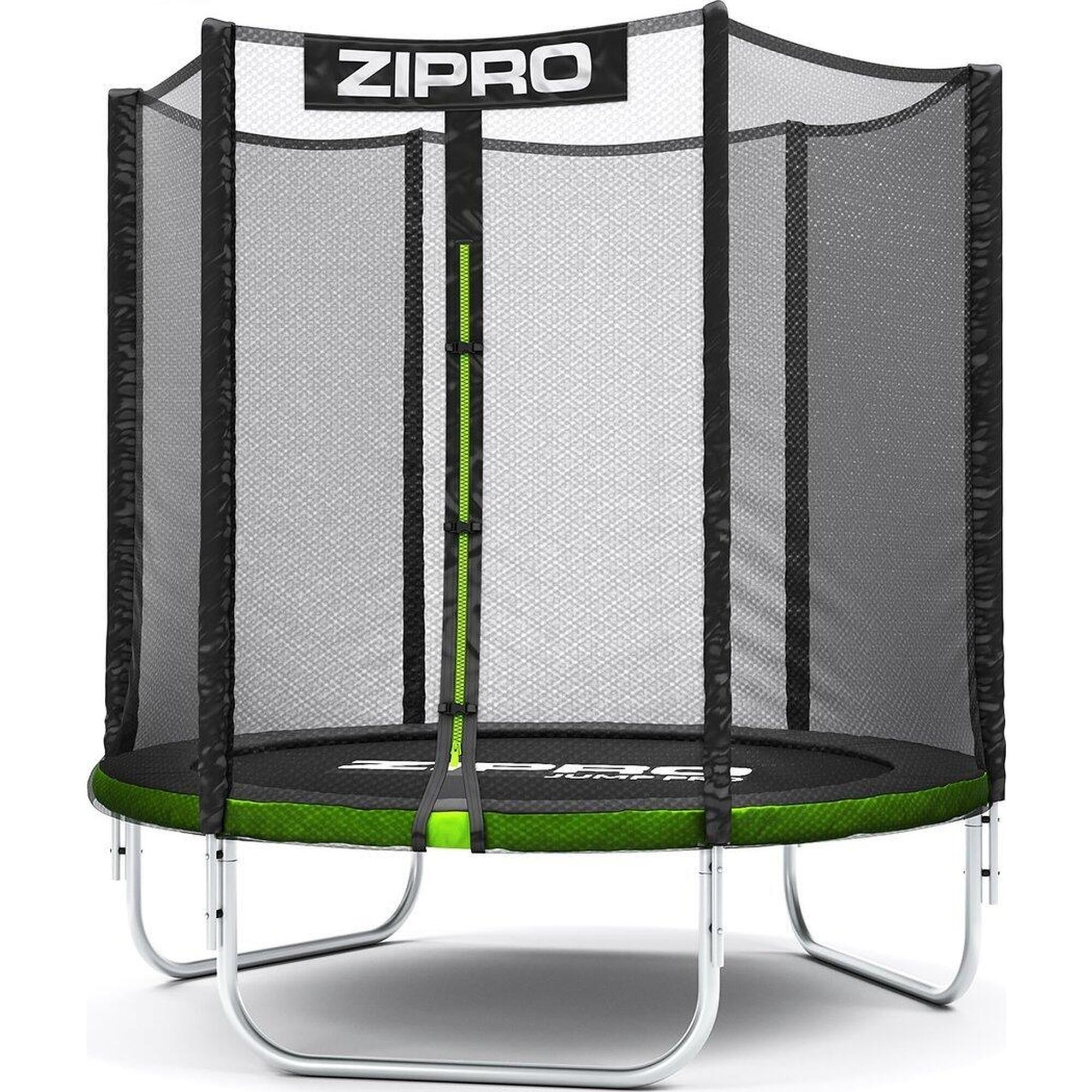 Viking Choice Trampoline enfant 140 cm vert - Filet de sécurité - Jusqu'à 24% de remise