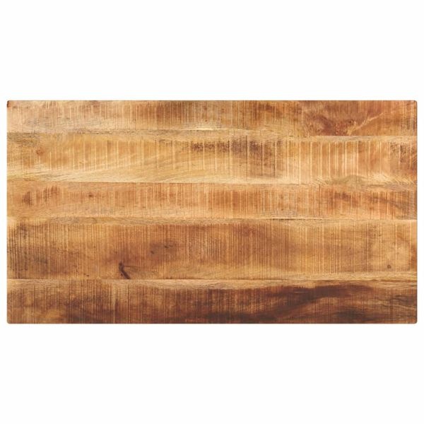 Vidaxl Plateau de table rectangulaire en bois de manguier - 120 x 70 cm - Jusqu'à 35%