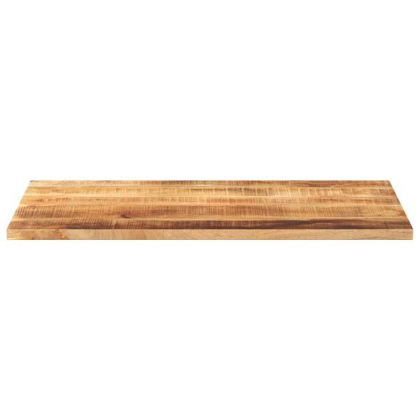 Vidaxl Plateau de table rectangulaire en bois de manguier - 120 x 70 cm - Jusqu'à 35%