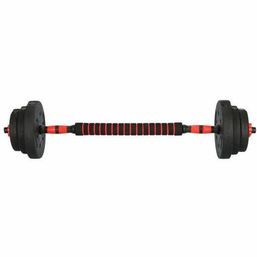 Viking Choice Kit d'haltères réglables 20 kg - Système 2-en-1 - Jusqu'à -37% sur l'outlet