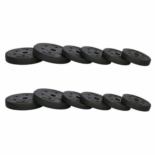 Viking Choice Kit d'haltères réglables 20 kg - Système 2-en-1 - Jusqu'à -37% sur l'outlet