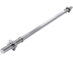 Viking Choice Barre d'haltérophilie 120 cm - Acier chromé - Jusqu'à 45% de remise