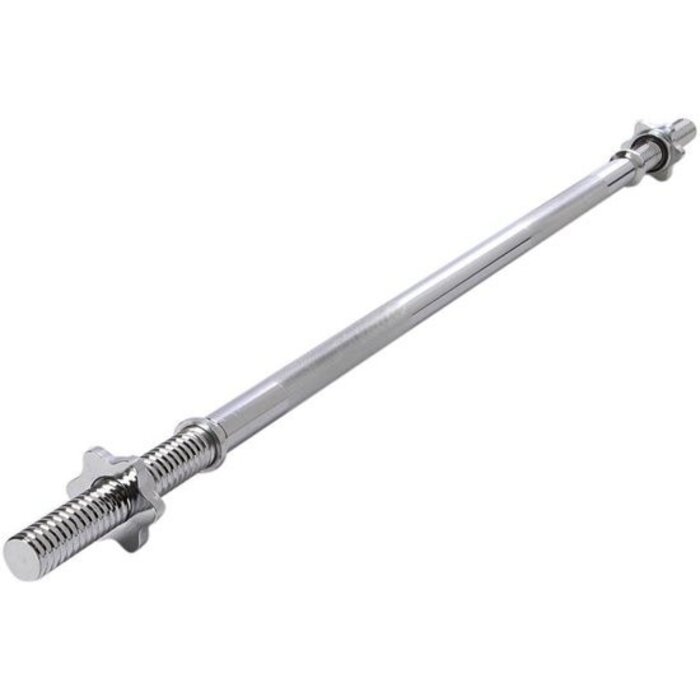 Viking Choice Barre d'haltérophilie 120 cm - Acier chromé - Jusqu'à -40% sur l'outlet