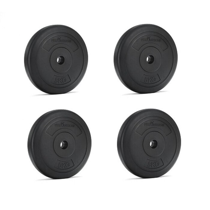 Viking Choice Set de 4 disques de musculation 20 kg (25/26 mm) - Jusqu'à -36%
