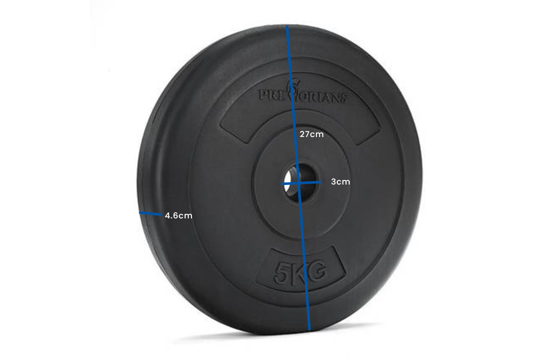 Viking Choice Set de 4 disques de musculation 20 kg (25/26 mm) - Jusqu'à -36%
