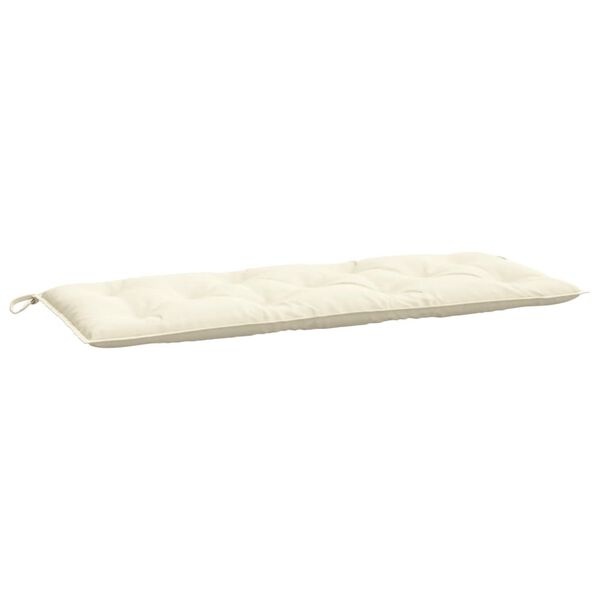 Vidaxl Lot de 2 coussins de jardin 120x50cm Blanc Crème - Jusqu'à -32% sur l'outlet