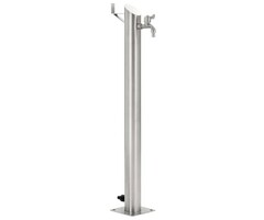 Vidaxl Colonne d'eau de jardin en inox 95 cm - Jusqu'à 41% de réduction