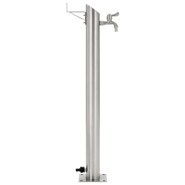 Vidaxl Colonne d'eau de jardin en inox 95 cm - Jusqu'à 35% de remise