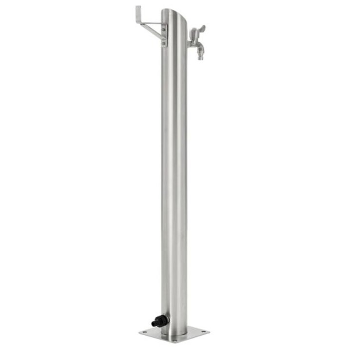 Vidaxl Colonne d'eau de jardin en inox 95 cm - Jusqu'à 35% de remise
