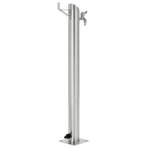 Vidaxl Colonne d'eau de jardin en inox 95 cm - Jusqu'à 35% de remise