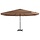 Parasol déporté XXL 500 cm taupe - Jusqu'à 35 % de remise