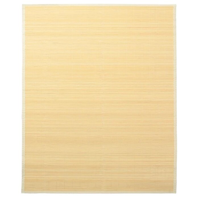 Vidaxl Tapis en bambou naturel 160x230 cm - Jusqu'à 34% de réduction