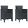 Lot de 2 chaises de jardin anthracite - Jusqu'à 34% de remise