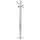 Colonne d'eau de jardin 95 cm en aluminium - Argent - 65% de remise