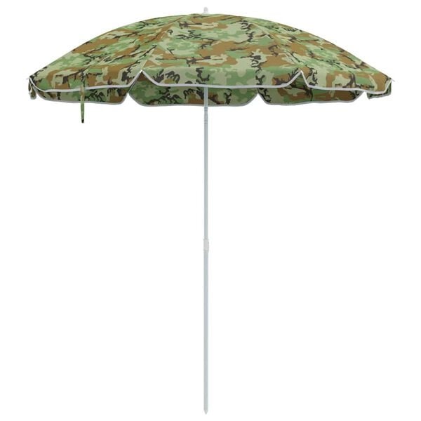 Vidaxl Parasol de jardin camouflage 263 cm - Jusqu'à -33% de remise