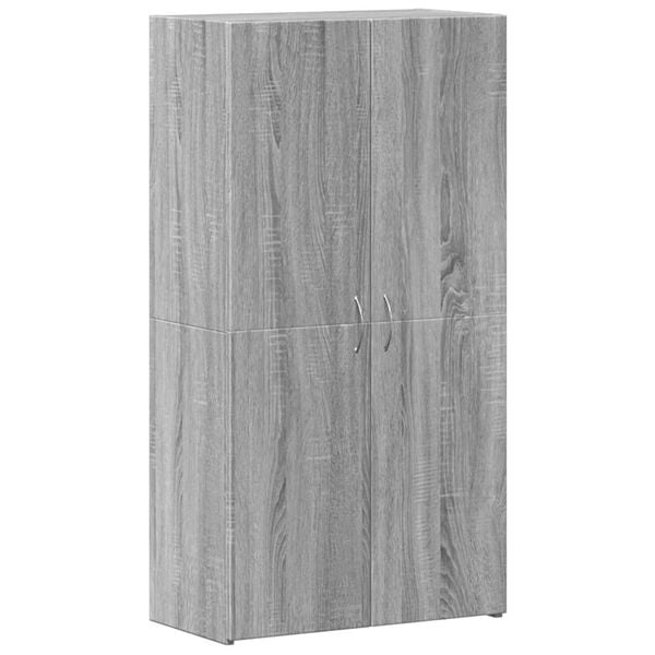 Vidaxl Armoire de classement 115 cm gris chêne sonoma - Jusqu'à 30% de remise