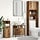 Meuble sous-vasque aspect vieux bois 60cm - Jusqu'à -34% sur votre salle de bain
