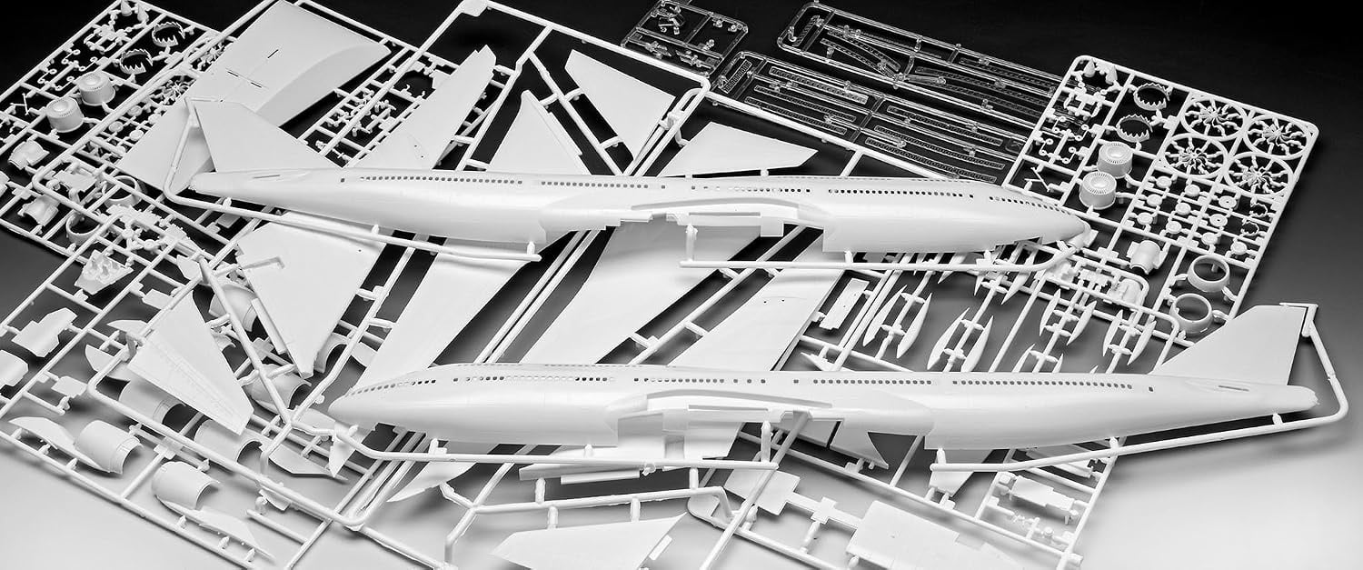 Maquette Avion Boeing 747-8 Lufthansa - Échelle 1:144 - Jusqu'à -32%