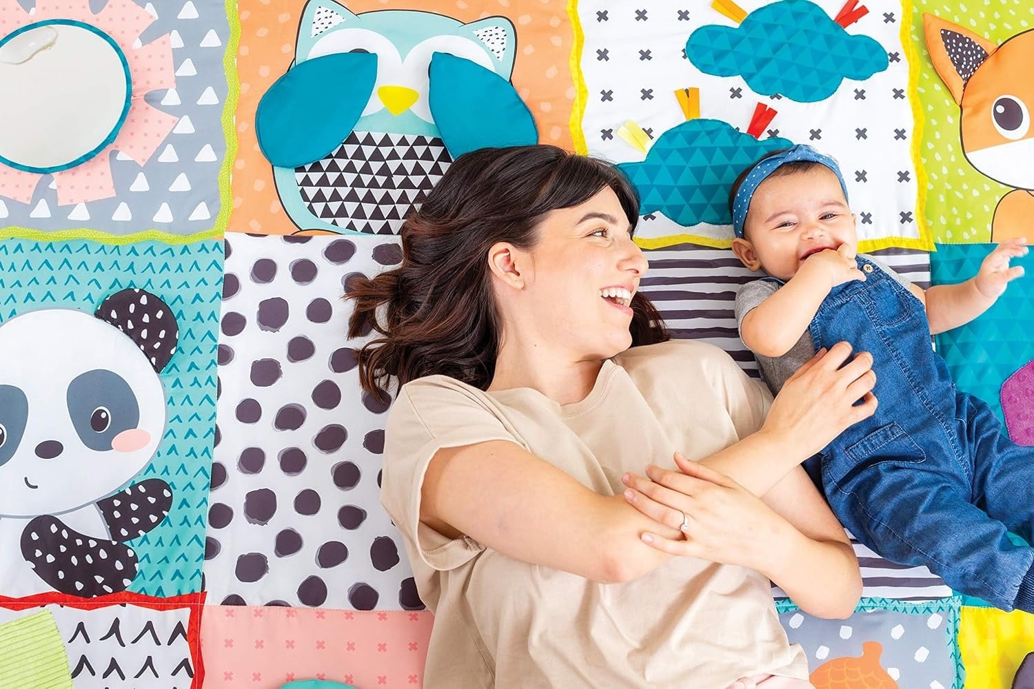 Grand tapis d'éveil pliable 2m² pour bébé - Jusqu'à -34% de réduction