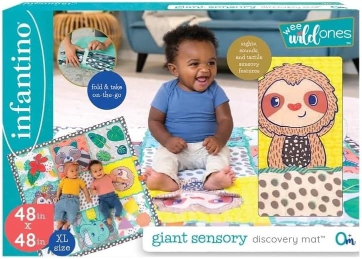Grand tapis d'éveil pliable 2m² pour bébé - Jusqu'à -34% de réduction
