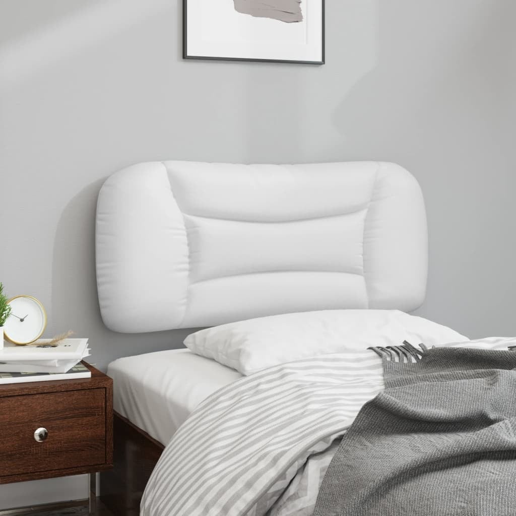 Vidaxl Coussin de tête de lit Hvar 90 cm blanc - Jusqu'à -33% sur l'outlet