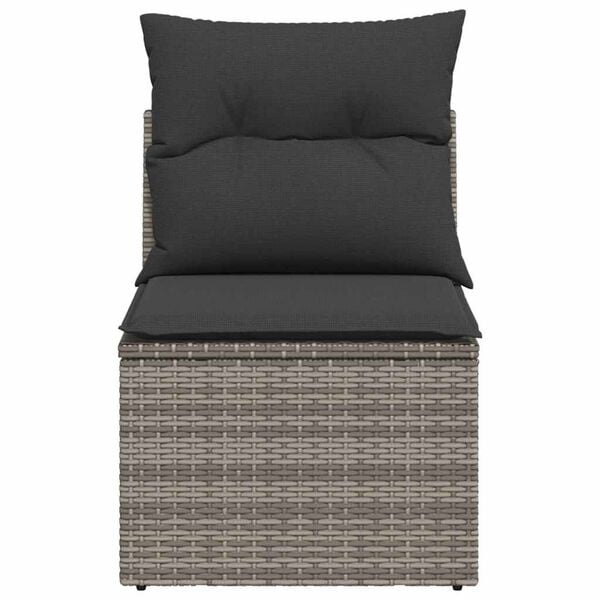 Vidaxl Fauteuil de jardin en polyrotin avec rangement - Jusqu'à 34% de réduction