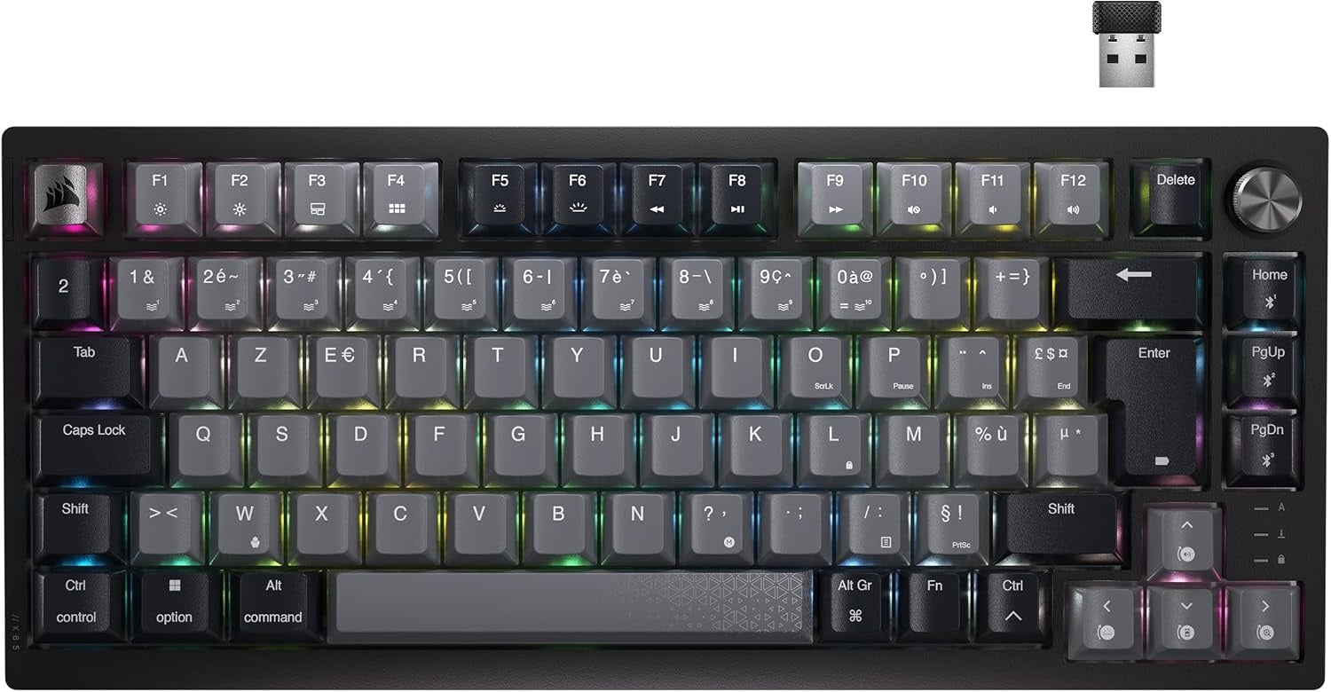 Clavier Gaming Mécanique 75% sans fil - Jusqu'à 35% de remise