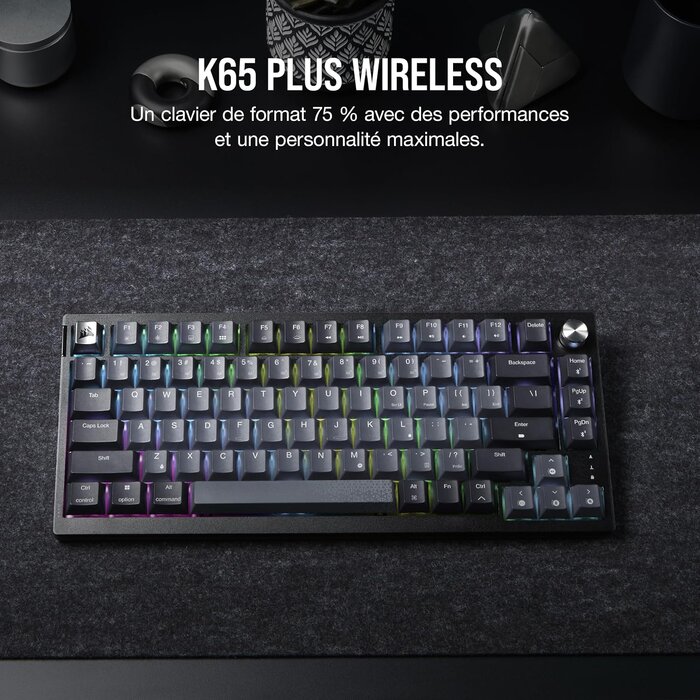 Clavier Gaming Mécanique 75% sans fil - Jusqu'à 35% de remise