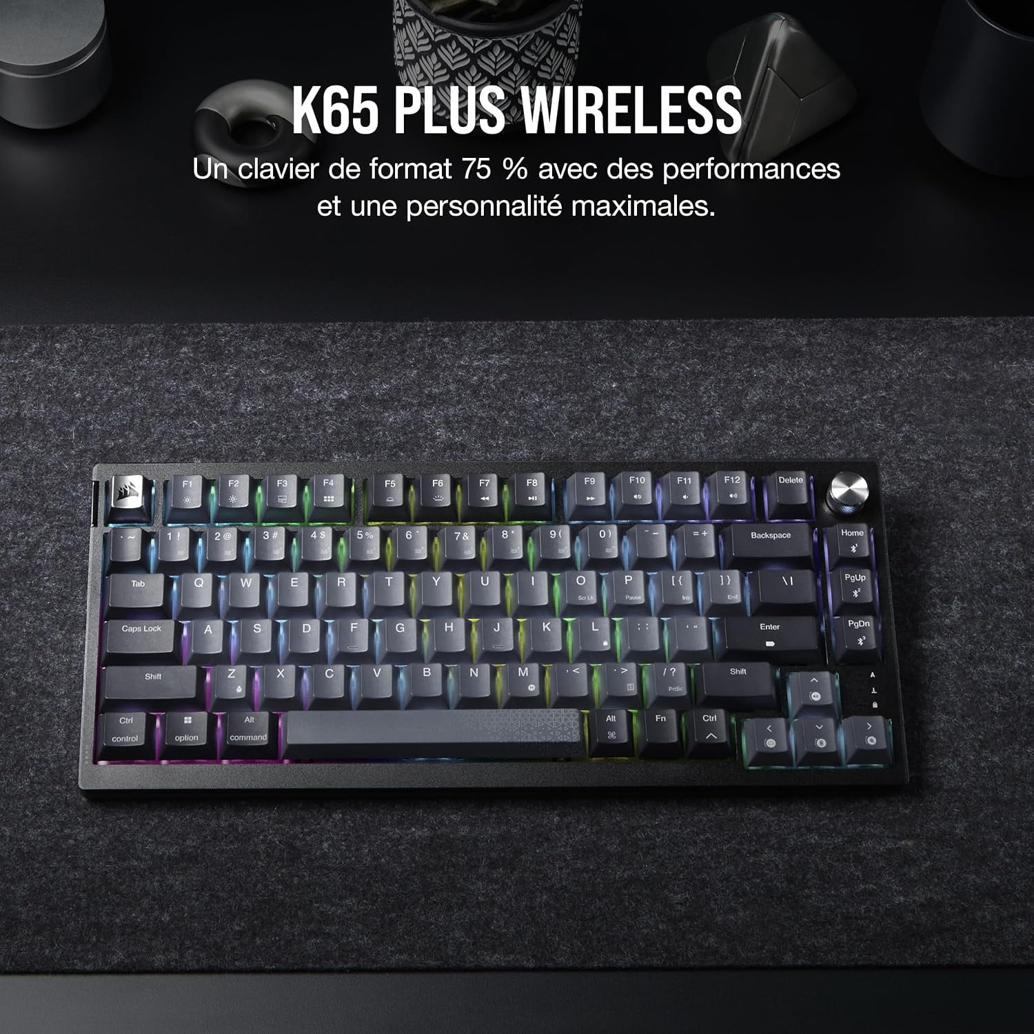 Clavier Gaming Mécanique 75% sans fil - Jusqu'à 35% de remise
