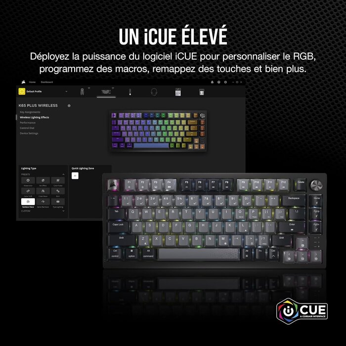 Clavier Gaming Mécanique 75% sans fil - Jusqu'à 35% de remise