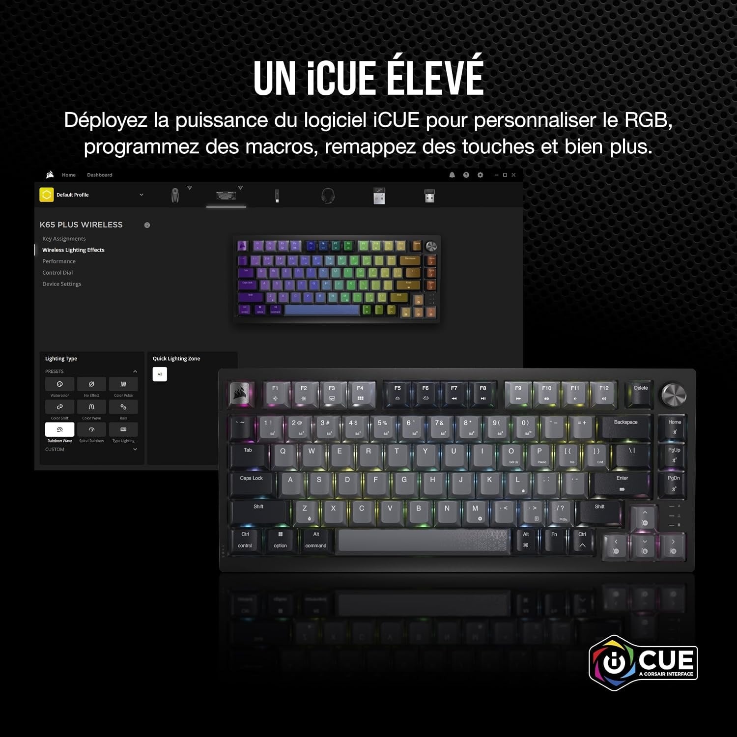 Clavier Gaming Mécanique 75% sans fil - Jusqu'à 35% de remise