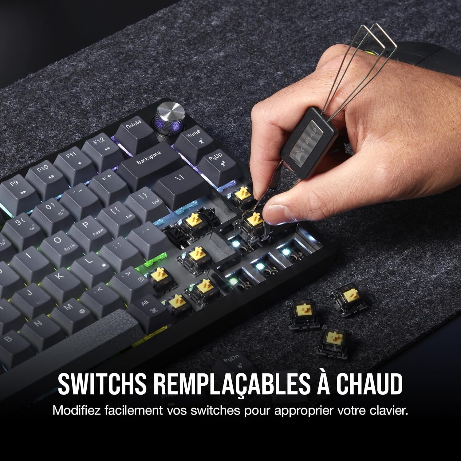 Clavier Gaming Mécanique 75% sans fil - Jusqu'à 35% de remise
