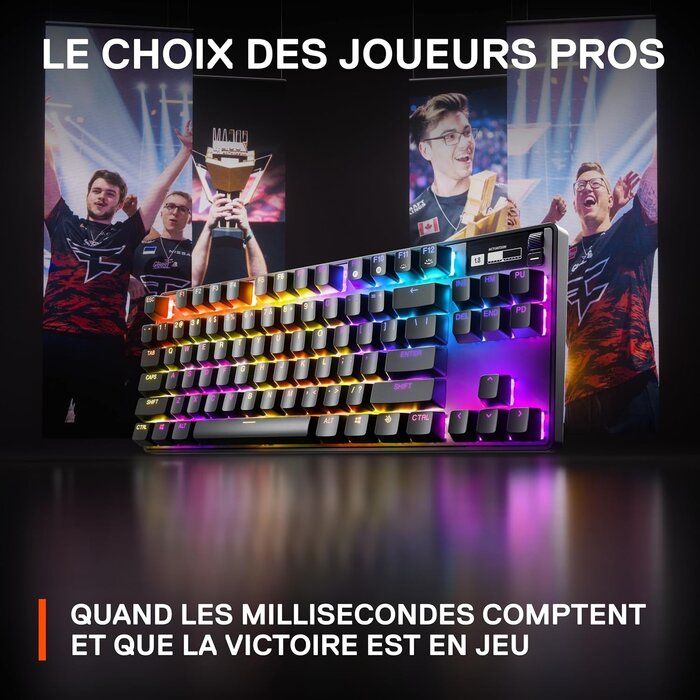 Clavier Gaming TKL Switchs Magnétiques - Jusqu'à -35% sur l'Outlet