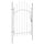 Portillon de jardin en acier blanc 1x2,25m - Jusqu'à -35% sur l'outlet