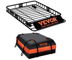 Vevor Galerie de toit universelle acier - Jusqu'à -41% sur vos bagages