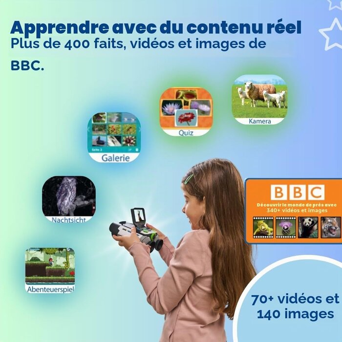 Vtech Jumelles Vidéo Interactives Enfant - Jusqu'à 34% de réduction