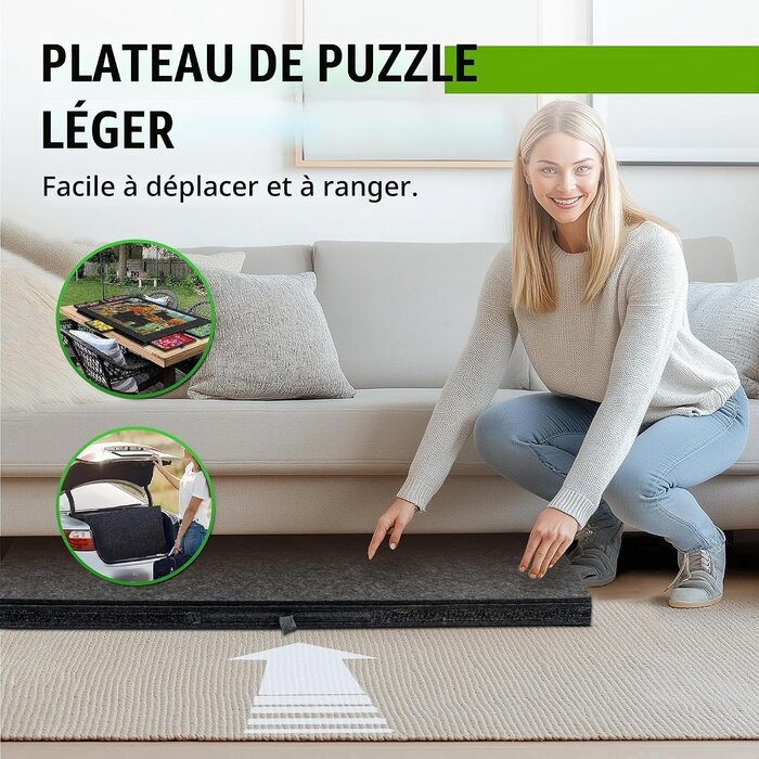 Plateau de puzzle inclinable 1500 pièces - Jusqu'à 34% de remise