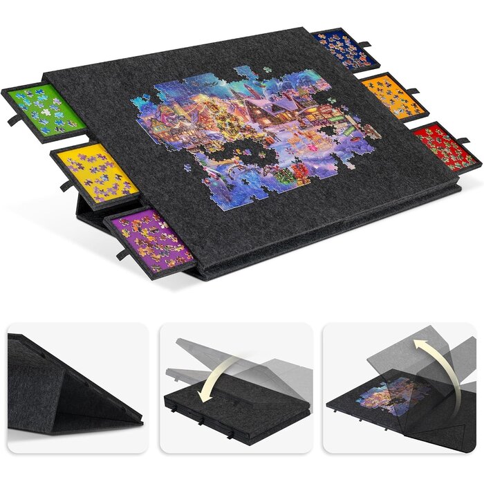 Plateau de puzzle inclinable 1500 pièces - Jusqu'à 34% de remise